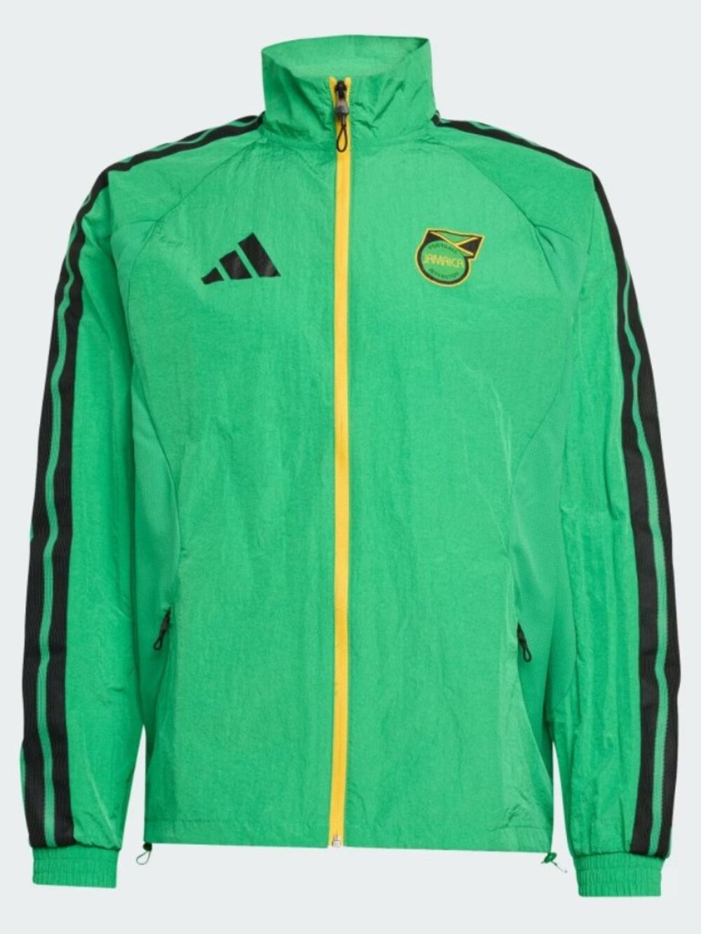 Adidas Jamaica Football Federation Jacket Bob Marley Green Mens Large NWT JV8195